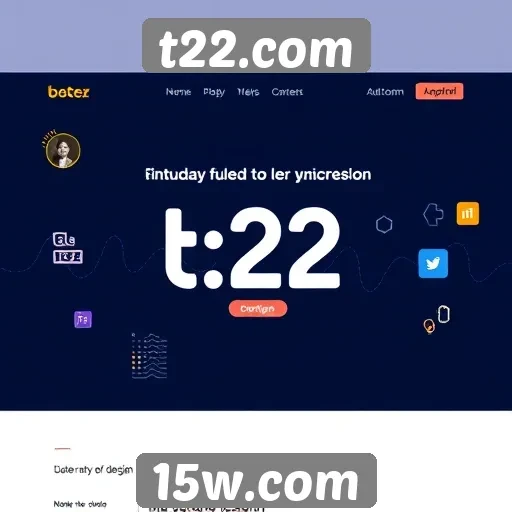 Impacto do design na experiência do usuário no t22.com