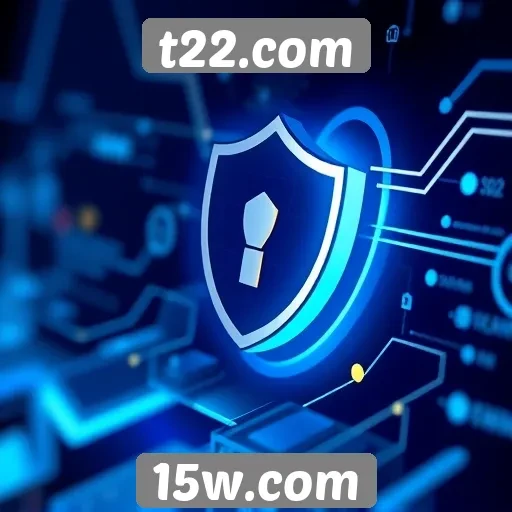 Recursos de segurança no site t22.com